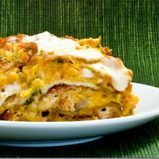 Roasted Butternut Squash, Rosemary, and Garlic Lasagne