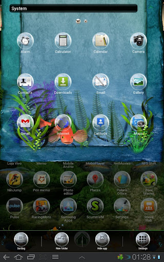 免費下載個人化APP|Aquarium Theme for TABLETs app開箱文|APP開箱王