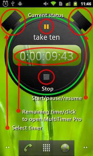 【免費生產應用App】Multitimer Round Widget-APP點子