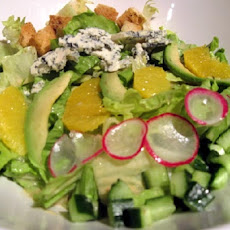Romaine Salad With Avocado and Oranges