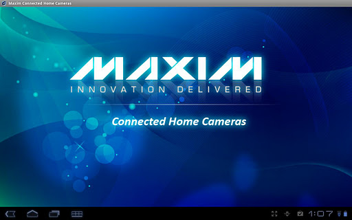 Maxim Connected-Home Camera