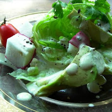 Avocado Salad With Cumin Lime Mayo Dressing