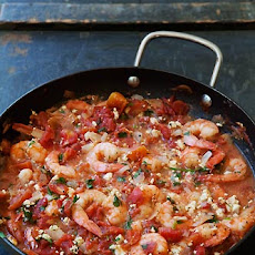 Baked Shrimp in Tomato Feta Sauce