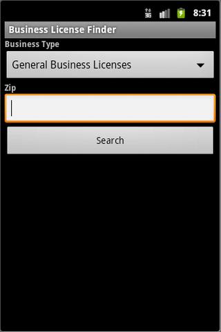 Business License Finder