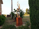 Impala Statue