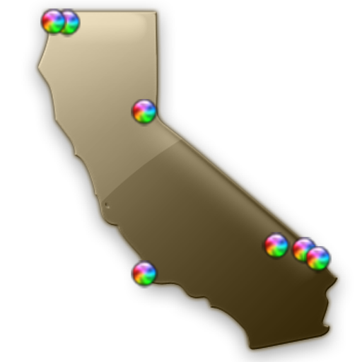 California Fishing Maps - 17K LOGO-APP點子