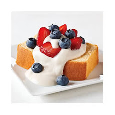 BREAKSTONE'S Creamy Berry-Topped Dessert