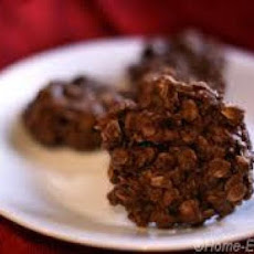 No Bake Chocolate Oatmeal Cookies