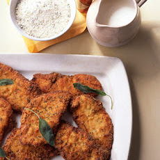 Breaded Chicken Cutlets with Sage