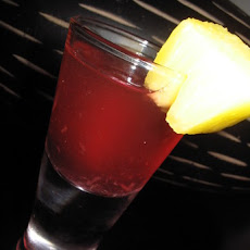 Pineapple Upside Down Cake Shot
