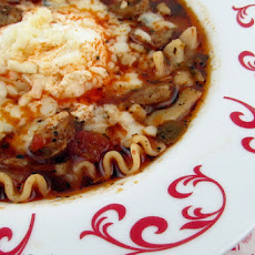 Sausage Lasagna Soup