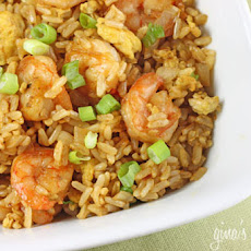 Spicy Shrimp Fried Rice