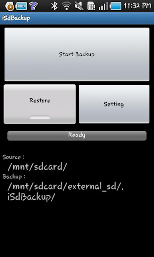 iSdBackup for Galaxy Optimus2X