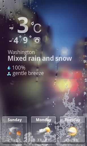 MXHome Theme Weather