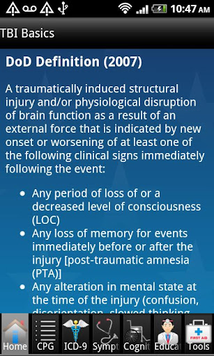 mTBI Pocket Guide