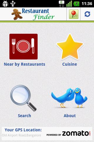 Restaurant Finder India V 1.0