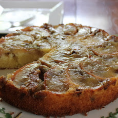Upside-Down Apple Cake with Walnut and Sage
