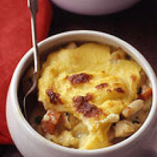 Tarragon-Cream Chicken and Polenta Potpies