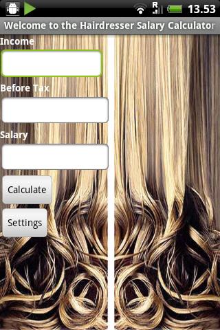 Hairdresser Salary Calculator