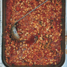Slow-Cooked Tomato and Herb White Beans