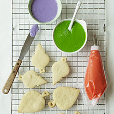 String-of-Lights Cookie Wreath