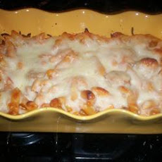 Chicken and Chorizo Pasta Bake