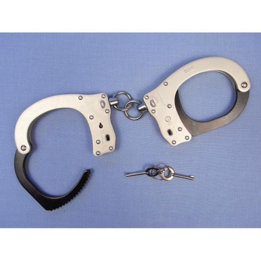 Menotte menottes poucette pinces cadenas prison police armée gendarmerie  cheval penitencier pouce - Menottes et accessoires (10490557)