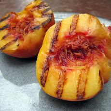 Grilled Peach Sorbet