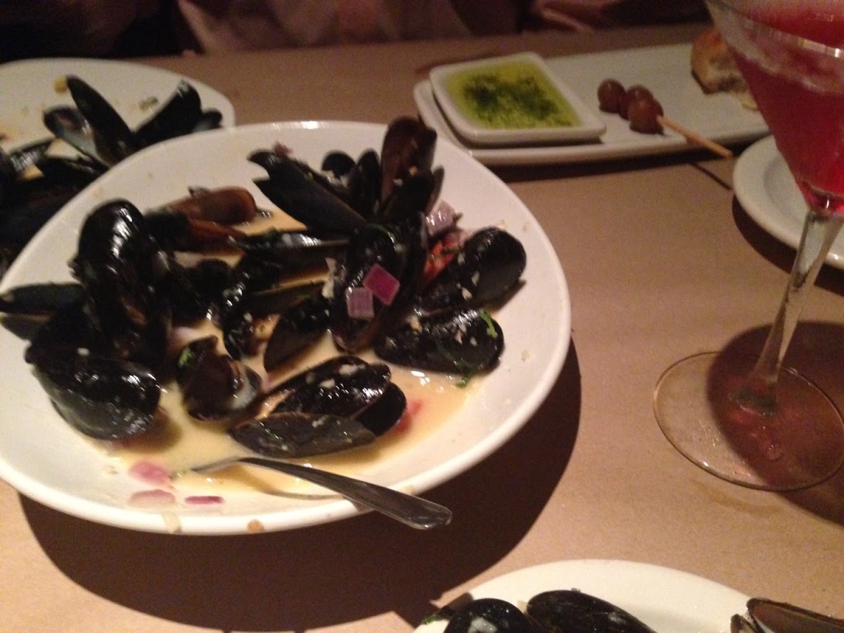 Love the mussels!