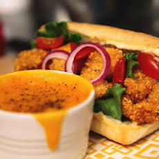 Shrimp Po' Boy with Horseradish Remoulade
