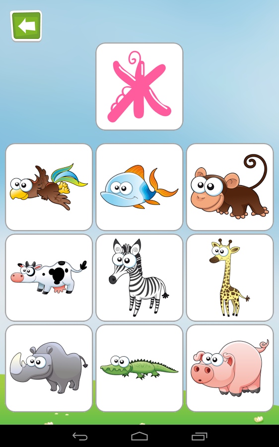 Android application Preschool Adventures 3: Learning Games for Kids screenshort