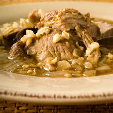 Mom's Italian Beef Barley Soup