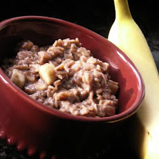 Magical Creamy Chocolate Banana Oatmeal