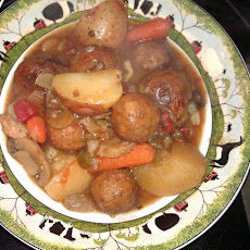 Slow Cooker Meatball Stew