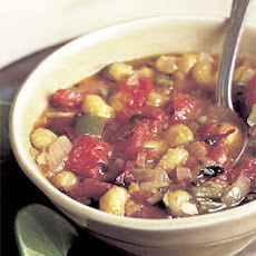 Hominy, Tomato, and Chili Soup