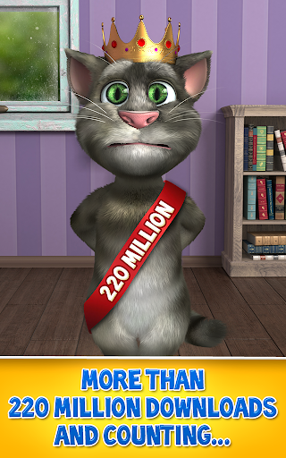 talking-tom-cat-2-free for android screenshot