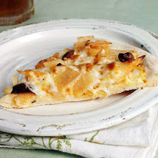 Olive-Potato Pizza