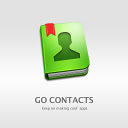 GO Contacts Iceblue Theme mobile app icon