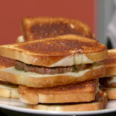 Garlicky Patty Melts with Provolone