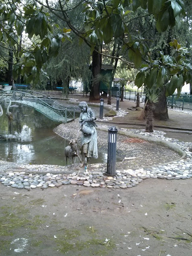 Statue of Woman with Water