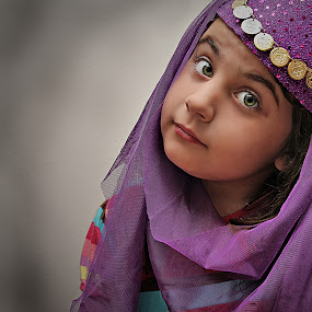 Julia In A Pillbox Hat by Pat Abbott - Portrait & People Children ( children, portraits, people )