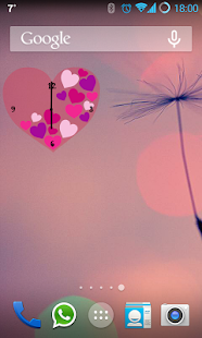 How to get Pink Love Heart Clock Widget 1.1 apk for laptop