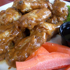 Chicken Wings With Peanut Sauce