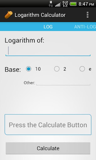 Log Calculator