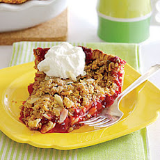 Sour-Cherry-Almond Crumb Pie
