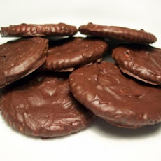 Mock Girl Scout Thin Mint Cookies