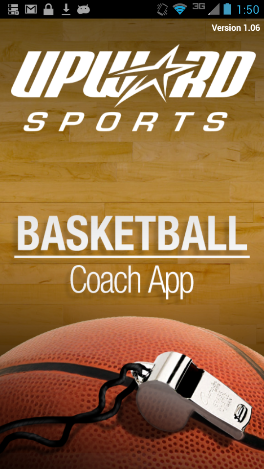 Android application Upward Basketball Coach screenshort