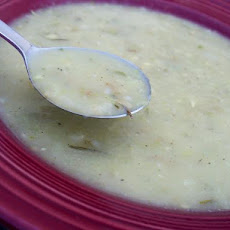 Rosemary Zucchini Soup