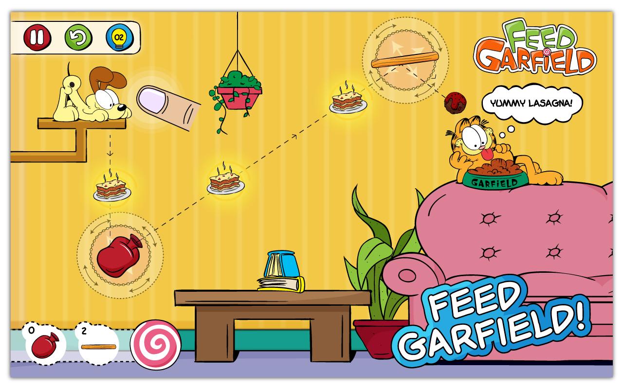 Android application Feed Garfield screenshort