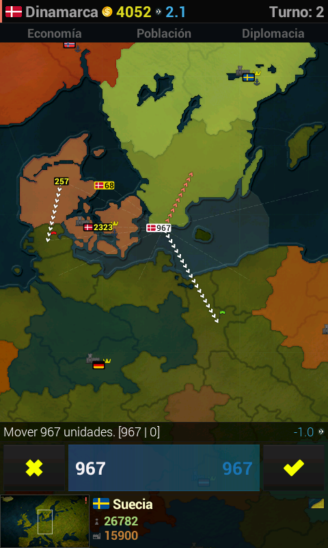 Android application Age of History Europe screenshort